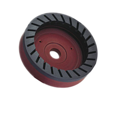 D150mm Bentuk Kereta Resin Bergantian Untuk Mesin Penggilingan Bevel Kaca