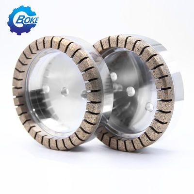 Boke 175mm Alat Penggilingan Segmented Profil Metal Bond Diamond Wheel