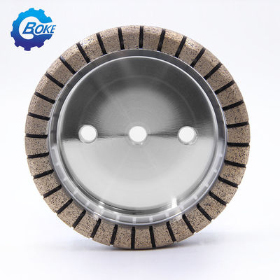 Boke 175mm Alat Penggilingan Segmented Profil Metal Bond Diamond Wheel