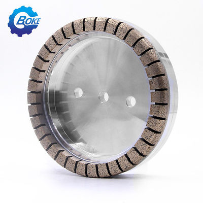 Boke 175mm Alat Penggilingan Segmented Profil Metal Bond Diamond Wheel
