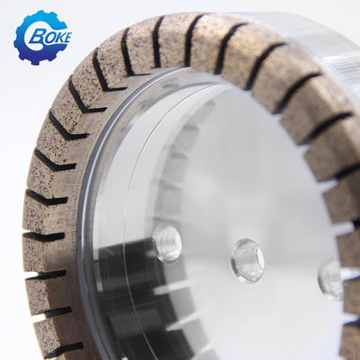 Boke 175mm Alat Penggilingan Segmented Profil Metal Bond Diamond Wheel