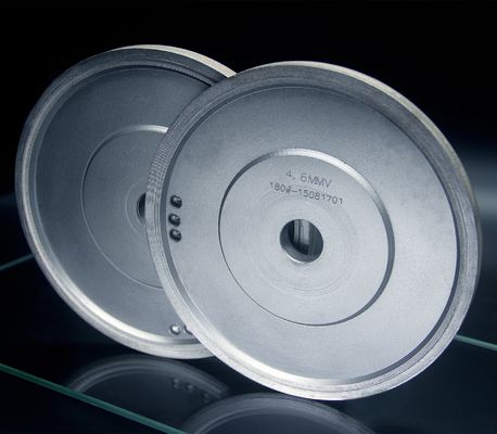 150mm Glass Flat V Shape Diamond Grinding Wheel Untuk Mesin Edging