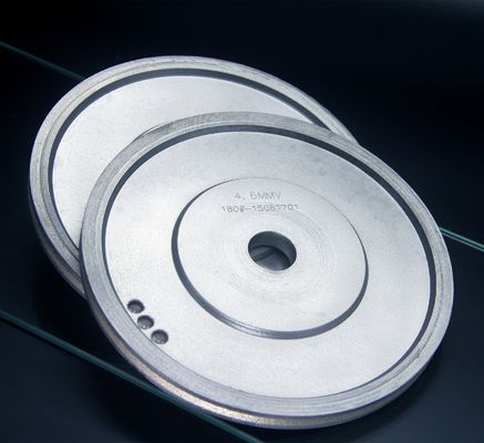 150mm Glass Flat V Shape Diamond Grinding Wheel Untuk Mesin Edging