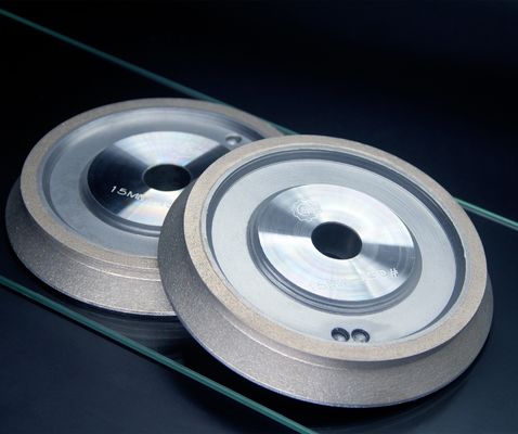Round Edge 45 derajat berlian grinding wheel untuk mesin khusus alat kaca