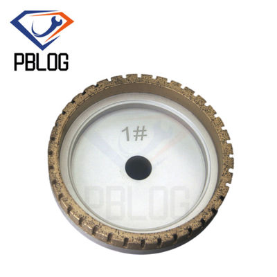 Bagian luar segmen berlian yang tajam roda penggiling lubang dalam 22mm Grit 80 100 120 150 180 240 Kelas profesional