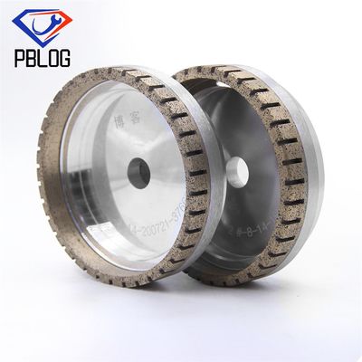 Mesin Bevel Kaca Edge Semi-segmented Penggilingan Diamond Wheel