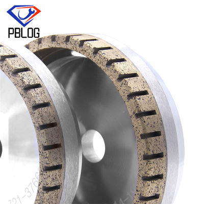 Mesin Bevel Kaca Edge Semi-segmented Penggilingan Diamond Wheel
