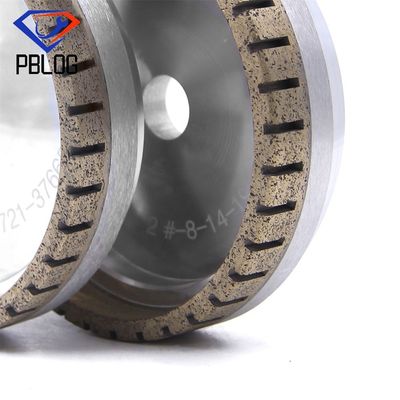 Mesin Bevel Kaca Edge Semi-segmented Penggilingan Diamond Wheel
