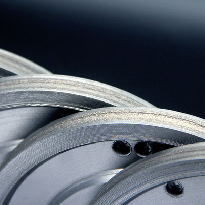 Pengolahan tepi kaca yang disesuaikan Kaca abrasif 22 lubang Diamond grinding wheels