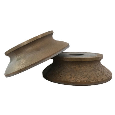 Produksi sendiri D175 Duckbill OG 9MM Lebar Diamond grinding wheel untuk kaca dan batu