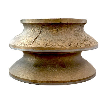 Produksi sendiri D175 Duckbill OG 9MM Lebar Diamond grinding wheel untuk kaca dan batu