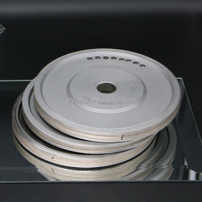 Bentuk V D175*4MM Diamond grinding wheel untuk polishing cepat tepi kaca