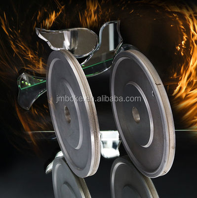Bentuk V D175*4MM Diamond grinding wheel untuk polishing cepat tepi kaca