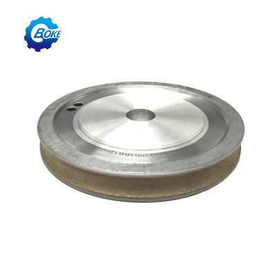Boke China Glass Edge sintetis 4 inci 10mm Ketebalan Diamond grinding wheels