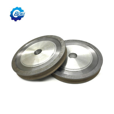 Boke China Glass Edge sintetis 4 inci 10mm Ketebalan Diamond grinding wheels