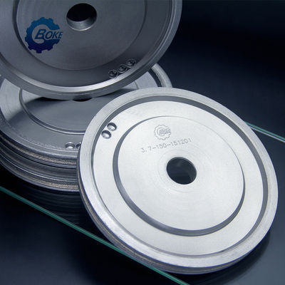 Boke 200mm 8in Grinder Beveling Diamond Abras Diamond Periferal Wheel Untuk Kaca