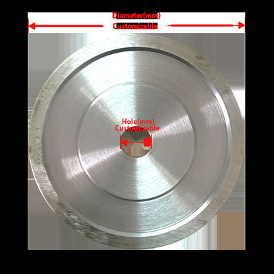 80MM Grit Customized Diamond Girding Wheel untuk Mesin Pengolahan Kaca Disk Abrasif