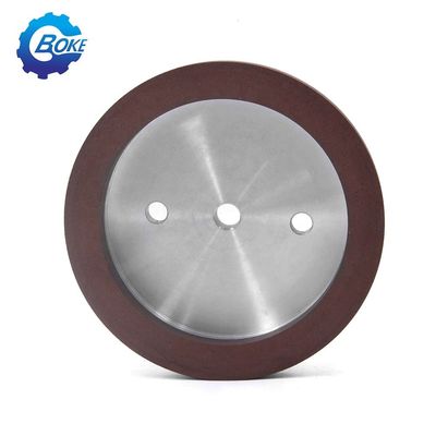 150mm Red Grinding Diamond Resin Bond Wheel Untuk Glass Edger Untuk Bavelloni