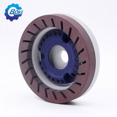 Turbo Shape Bonded Segmented Resin Grinding Wheel Untuk Bavelloni Beveling Machine
