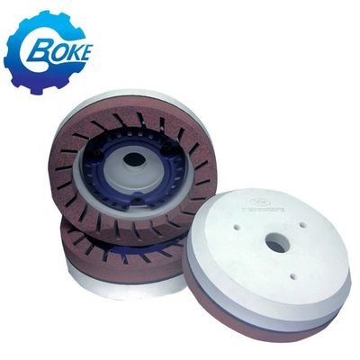 Turbo Shape Bonded Segmented Resin Grinding Wheel Untuk Bavelloni Beveling Machine