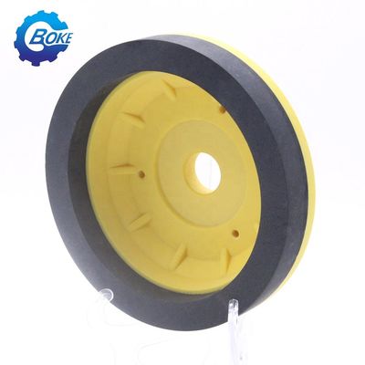 Yellow Cup Rearview Mirror Dedicated Resin Grinding Wheel Untuk Pengolahan Kaca