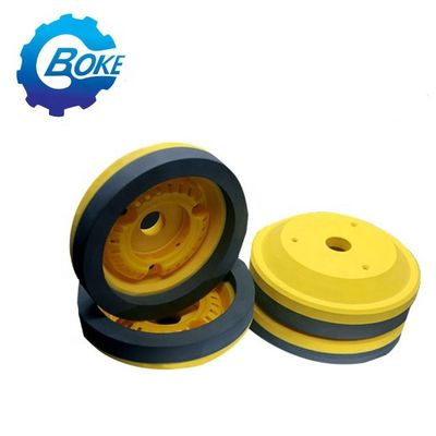 Yellow Cup Rearview Mirror Dedicated Resin Grinding Wheel Untuk Pengolahan Kaca