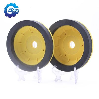 Yellow Cup Rearview Mirror Dedicated Resin Grinding Wheel Untuk Pengolahan Kaca