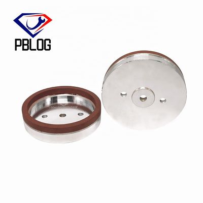 PBLOG Kekerasan Sedang Tipe Cup Aluminium Chassis Emery Resin Wheel
