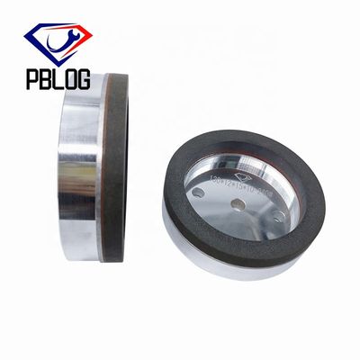 PLOG edging dan chamfering kaca Black resin roda untuk tepi lurus mesin bilateral