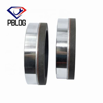 PLOG edging dan chamfering kaca Black resin roda untuk tepi lurus mesin bilateral