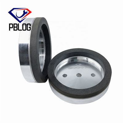 Mesin kaca tepi lurus Chamfering cangkir bentuk resin grinding wheel