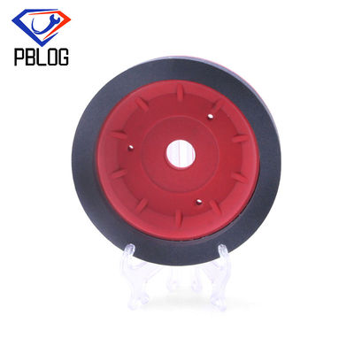 PBLOG Resin Wheel R Beveling Resin Wheel Mesin Pengolahan Kaca Merah