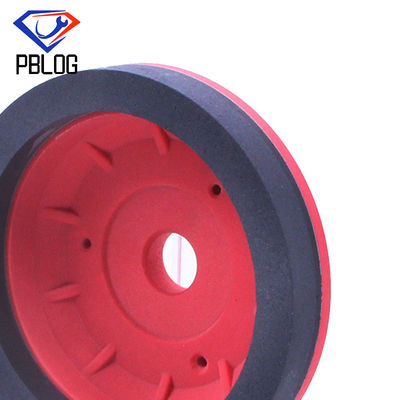 PBLOG Resin Wheel R Beveling Resin Wheel Mesin Pengolahan Kaca Merah