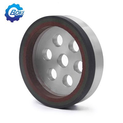 BOKE tiga band resin beveling kaca grinding wheel abrasive polishing edging machine