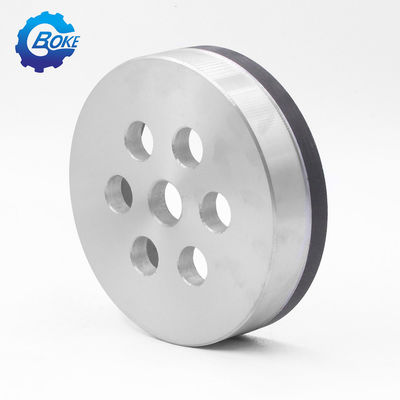BOKE tiga band resin beveling kaca grinding wheel abrasive polishing edging machine