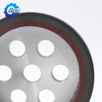 BOKE tiga band resin beveling kaca grinding wheel abrasive polishing edging machine