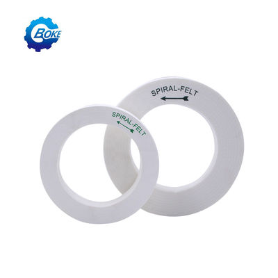 Roda Felt Spiral Pada Mesin Beveling Untuk Polishing Kaca