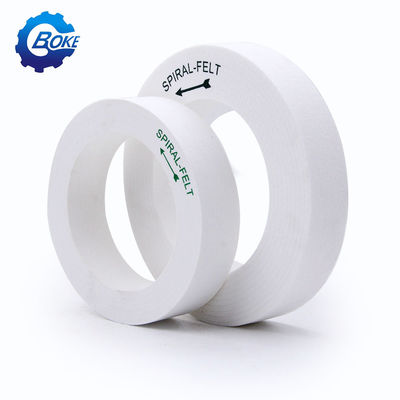 Roda Felt Spiral Pada Mesin Beveling Untuk Polishing Kaca