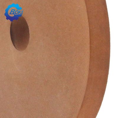 Bentuk datar tepi karet profil kasar BK Polishing Wheels untuk Mesin Beveling Kaca