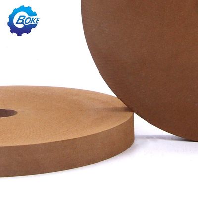 Bentuk datar tepi karet profil kasar BK Polishing Wheels untuk Mesin Beveling Kaca