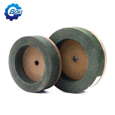 Performa yang baik Green Cup Bentuk 150mm Bk Polishing Wheel Untuk Mesin Edging