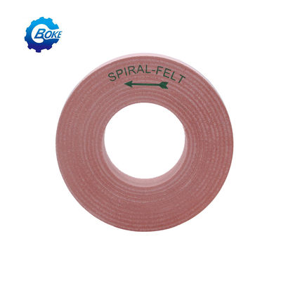 High Brightness Spiral Felt Buffing Wheel Untuk Polishing Kaca Pada Mesin Beveling