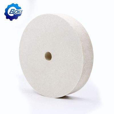 100% Felt Flat Wool Pure Polishing Wheel untuk Disc Abrasif pada Kaca Meubel/Kerajinan Kaca