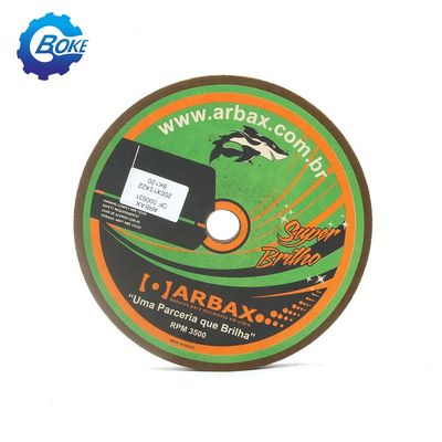150mm 200mm Brasil BK ARBAX roda polesan datar alat pengolahan kaca