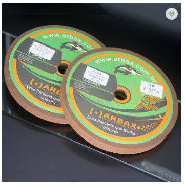 150mm 200mm Brasil BK ARBAX roda polesan datar alat pengolahan kaca