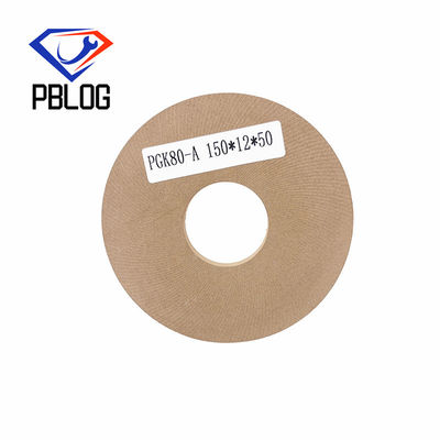 Jual langsung pabrik Gelas tepi alat pengolahan Bulat pad polesan paralel