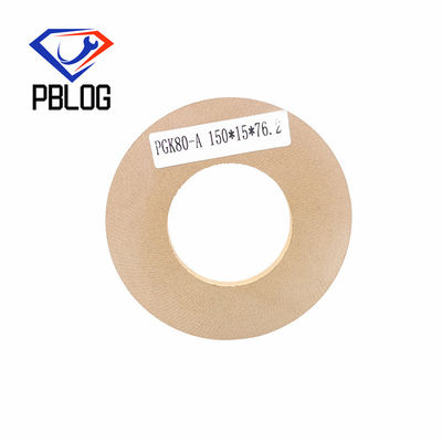Jual langsung pabrik Gelas tepi alat pengolahan Bulat pad polesan paralel