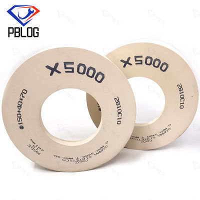 X5000 5,9 inci kecepatan rendah 1700rpm mesin kaca polishing roda