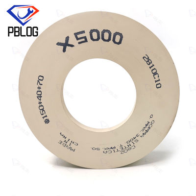 X5000 5,9 inci kecepatan rendah 1700rpm mesin kaca polishing roda
