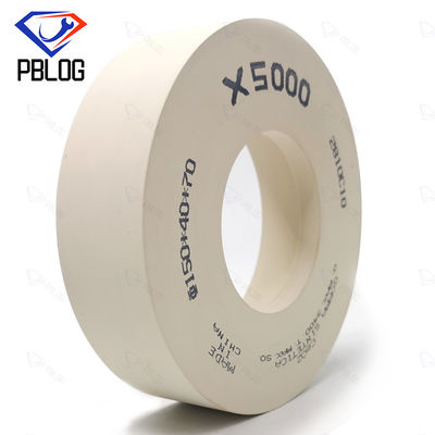 X5000 5,9 inci kecepatan rendah 1700rpm mesin kaca polishing roda